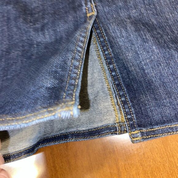 Lands end denim skirt  - Picture 4 of 4